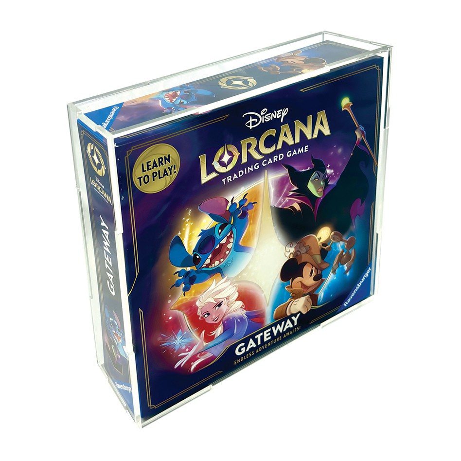 Disney Lorcana The Entry / Gateway Box-Vitrine aus Acryl