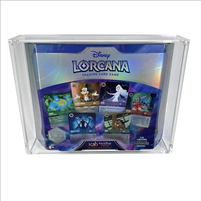 Disney Lorcana Disney 100 Collector's Edition Set-Vitrine aus Acryl
